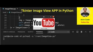 Tkinter Image View App in Python