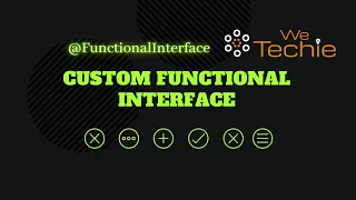 Custom Functional Interface Java WeTechie