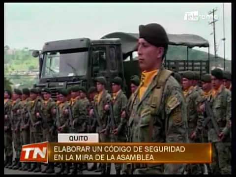 Elaborar un código de seguridad en la mira de la asamblea
