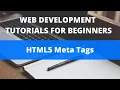 11 - HTML5 Meta Tags Web Development Tutorials Technolot