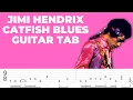 Lagu Jimi Hendrix Catfish Blues Guitar Tabs