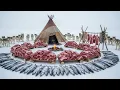 Lagu Surviving -71°C Yakutia: Elderly Villagers vs a Wolf Pack to Save 9,000kg of Meat