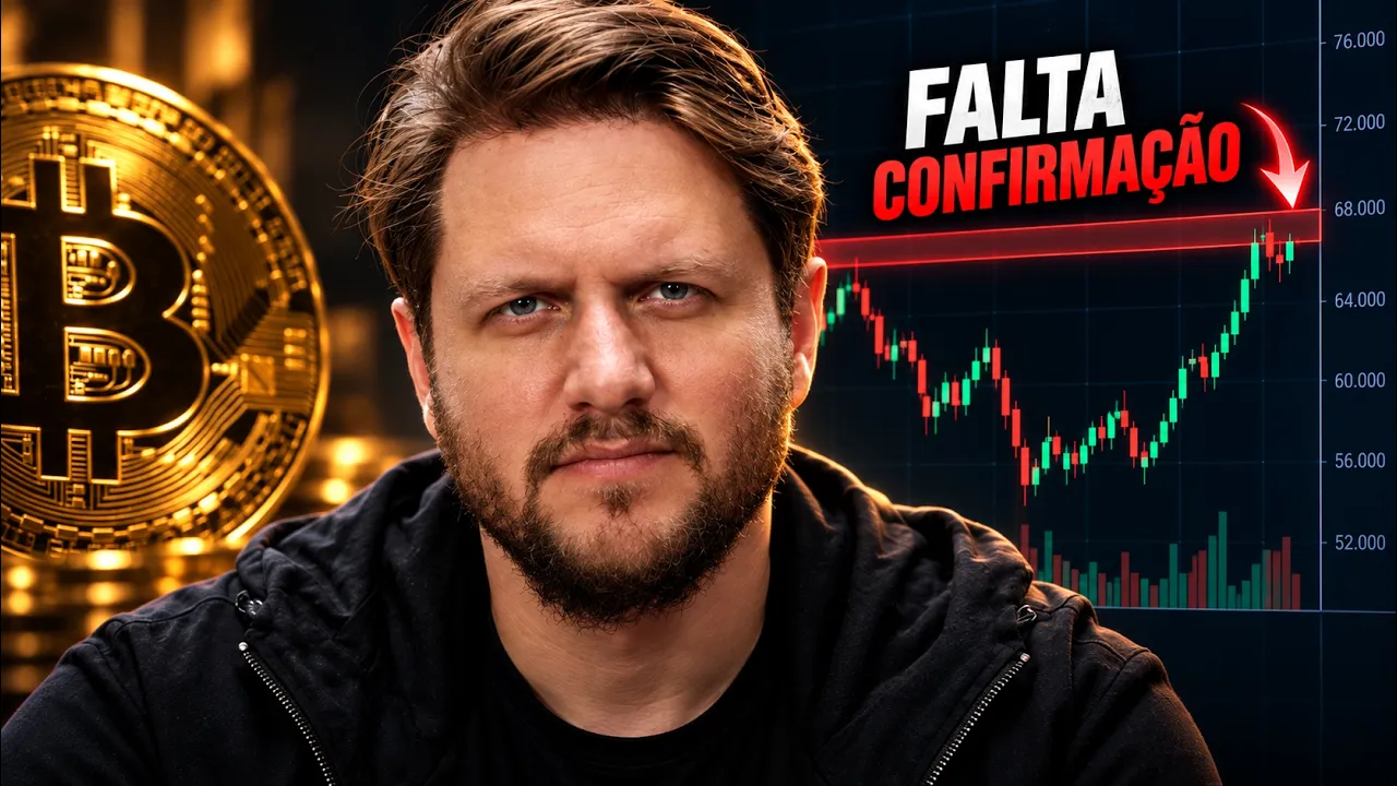 O BITCOIN AINDA NÃO CONFIRMOU O QUE MUITA GENTE ESPERA