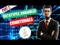 From DataTypes to Conditionals Java Fundamentals Part 2