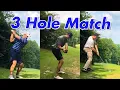 3 Man 3 Hole Stroke Play Match Cherokee Run Golf Club