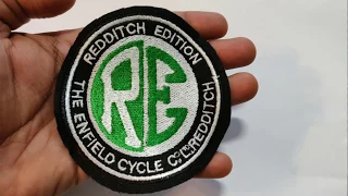 Royal Enfield Redditch Embroidery Patch