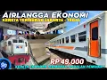 Download Lagu KERETA TERMURAH JAKARTA SURABAYA !! Naik KA Airlangga Ekonomi Jakarta Tegal, Tiketnya Cuma 49 RIbu !