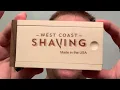 West Coast Shaving Charcoal Goods Razor and A E Shave Serum