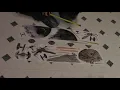 Measurements for RoomMates Star Wars Classic Spaceships Peel and Stick Wall Decals Amazon