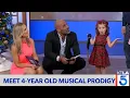 Angelica Nero, 4 year old musical prodigy on KTLA 5 News