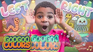 WIGGLE WIGGLE WIGGLE! Left Right Dance Song for Kids | Goo Goo Gaga