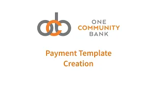 How to Create ACH Payment Template
