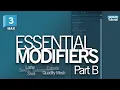 Basic Modifiers 3ds Max Part 2