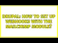 Drupal How to set up webhooks with the Mailchimp module
