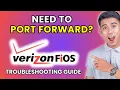 How to Port Forward on Verizon Fios Router 2025 Method