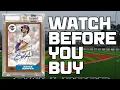 WATCH BEFORE YOU BUY 2022 TOPPS CLEARLY AUTHENTIC