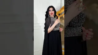 موديلات فساتين سهرة طويلة فخمة لون أسود فاخر فساتين سهرات فساتين ناعمة فساتين مناسبات فستان 