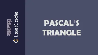 118 Pascal s Triangle - LeetCode