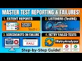 Complete Extent Reports Framework in Selenium Java Listener Retry Analyzer Screenshots