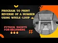 How to print of a number in python