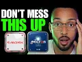 AI Investors - Micron Sandisk Have ly Broken Out Do This Now