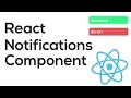 React Notification Component - ReactJS Tutorial