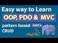 Creating a PHP OOP PDO C CRUD CMS part 4