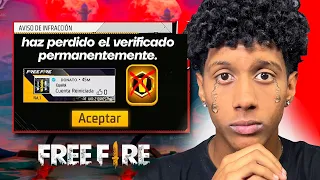VOLVI A ENTRAR A FREE FIRE Y PERDI MI VERIFICADO !! - Isaac Diaz
