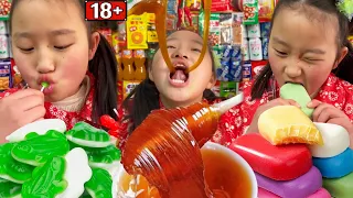 Bộ sưu tập độc đáo TikTok quà vặt Trung Quốc xưa, gợi nhớ tuổi thơ.EP98