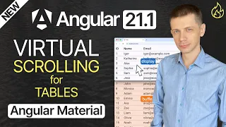 New in Angular 21 1 Virtual Scrolling for Material Tables