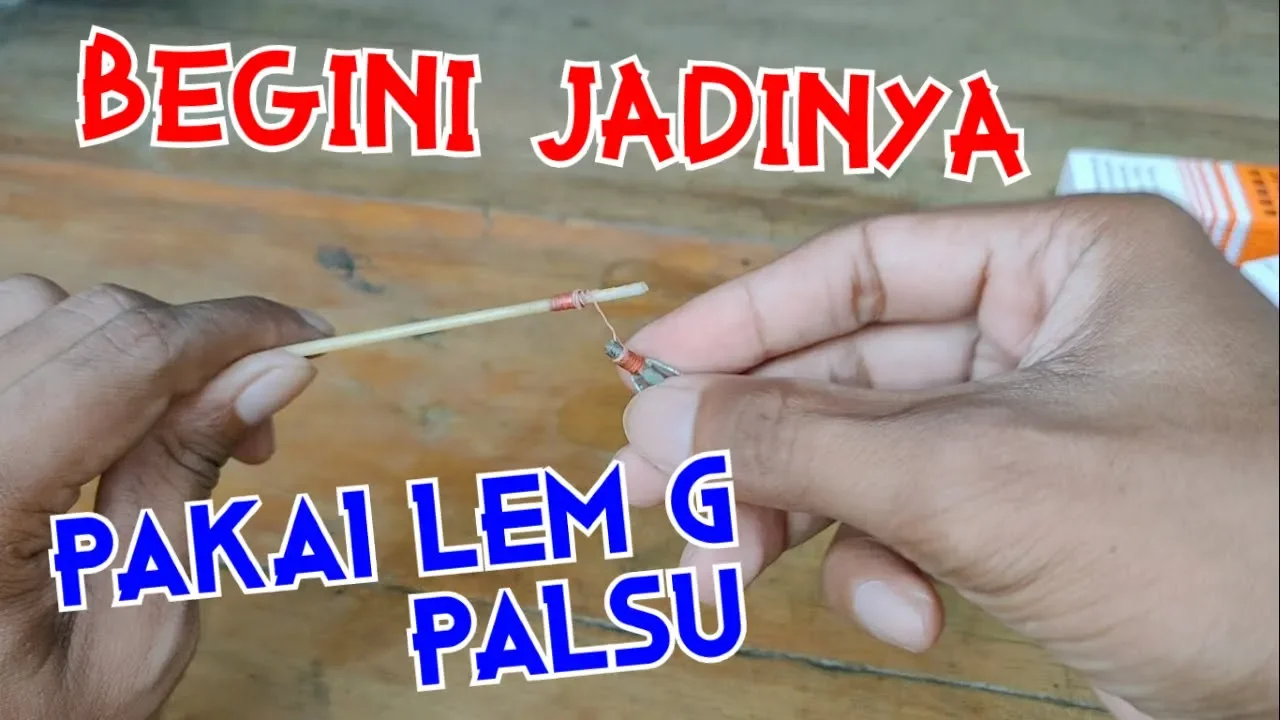 Dont try this at home! Info: ini adalah percobaan pribadi yang tidak sesuai dengan panduan yang berl. 