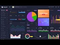 Complete Responsive Admin Dashboard Design Using HTML CSS JavaScript