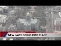 New laws going into place