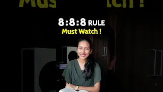 Work Life Balance made Easy with 8 8 8 Rule
