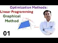 Linear Programming using Graphical Method Optimization Methods - Linear Programming