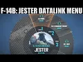 F-14B Tomcat AI Jester Datalink Contract Menu Tutorial DCS WORLD