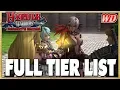 Old Hyrule Warriors Definitive Edition - FULL TIER LIST