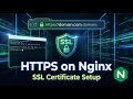 Nginx HTTPS Server Setup with SSL Certificate Practical Tutorial