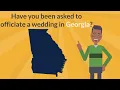 How to Get Ordained In Georgia to Officiate a Wedding