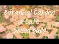 BOTANICAL GARDEN AND CAFE SPEED BUILD ANIMAL CROSSING NEW HORIZONS