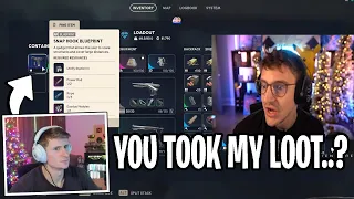 Ninja LOSES IT On Symfuhny After STEALING The Rarest Item In Arc Raiders From Him