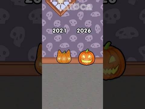 Halloween items in Toca Boca: 2021 vs 2026 π» Part 2