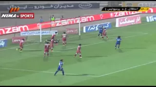 خلاصه بازی استقلال خوزستان پرسپوليس 