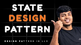 State Design Pattern Explained Real World Example Code Walkthrough State vs Strategy LLD