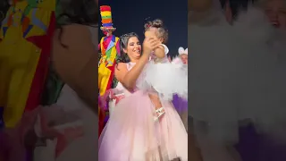 شوفو فستان أمل سمير ف عيد ميلاد إيلا 