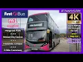 First West of England metrobus - m1 Hengrove Park Bristol City Centre Cribbs Causeway 4K UW