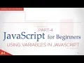 JavaScript tutorial for Beginners - Concept of Variables in JavaScript