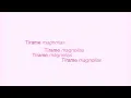 ROSALÍA - Magnolias (Official Lyric Video)