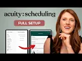 Squarespace Scheduling Tutorial 2026 Appointment Class Booking Setup Start to Finish