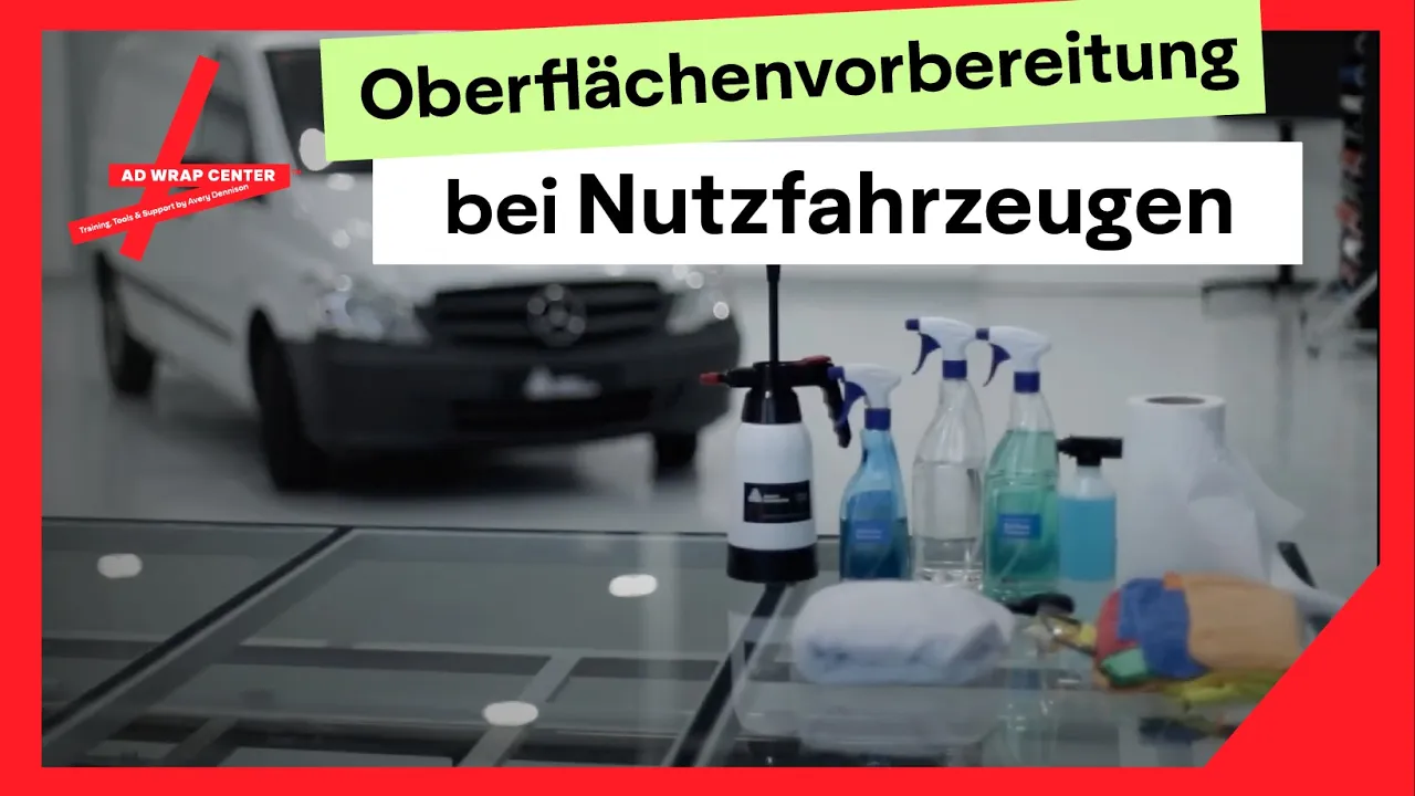 03 Oberflächenvorbereitung bei Nutzfahrzeugen (AD Wrap Center)